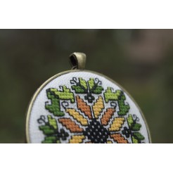 Necklace <<Bulgarian Embroidery>> code GIGLD4