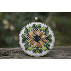 Necklace <<Bulgarian Embroidery>> code GIGLD4