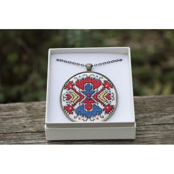 Necklace <<Bulgarian Embroidery>> code GIGLD5