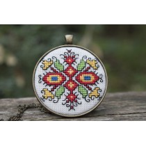 Necklace <<Bulgarian Embroidery>> code GIGLD6