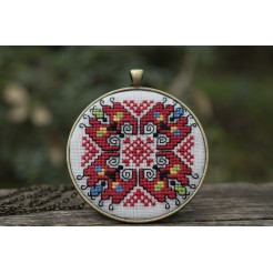 Necklace <<Bulgarian Embroidery>> code GIGLD7