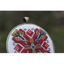 Necklace <<Bulgarian Embroidery>> code GIGLD9