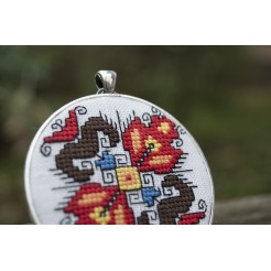Necklace <<Bulgarian Embroidery>> code GISLV1