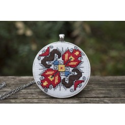 Necklace <<Bulgarian Embroidery>> code GISLV1