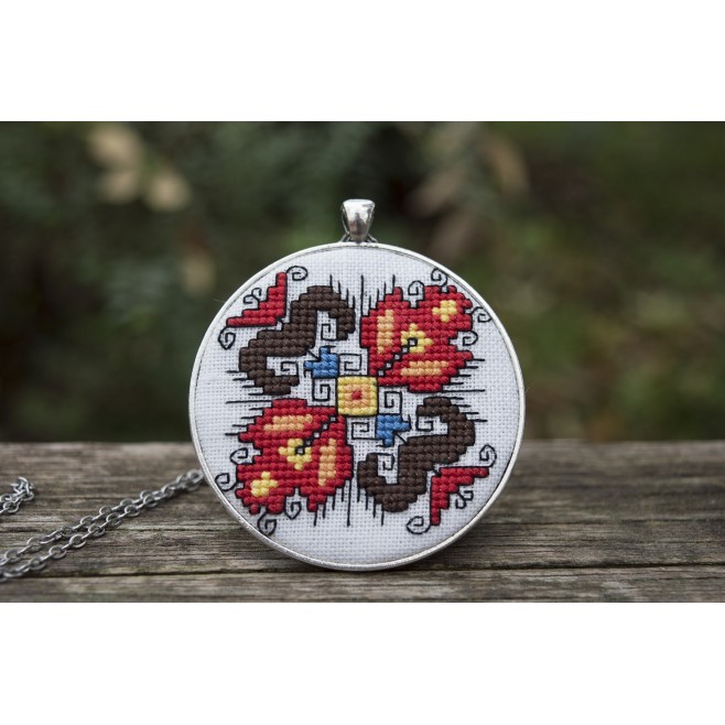 Necklace <<Bulgarian Embroidery>> code GISLV1