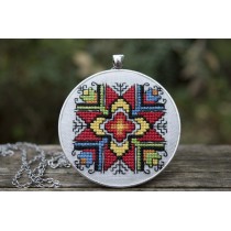 Necklace <<Bulgarian Embroidery>> code GISLV10