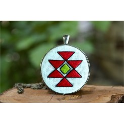 Necklace <<Bulgarian Embroidery>> code GISLV100