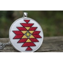 Necklace <<Bulgarian Embroidery>> code GISLV101
