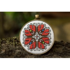 Necklace <<Bulgarian Embroidery>> code GISLV11