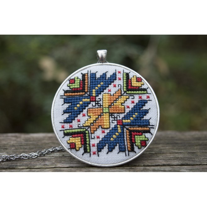 Necklace <<Bulgarian Embroidery>> code GISLV2
