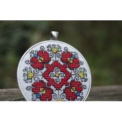 Necklace <<Bulgarian Embroidery>> code GISLV3