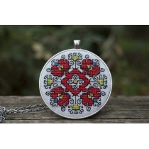 Necklace <<Bulgarian Embroidery>> code GISLV3