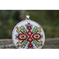 Necklace <<Bulgarian Embroidery>> code GISLV6