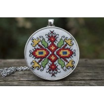 Necklace <<Bulgarian Embroidery>> code GISLV6