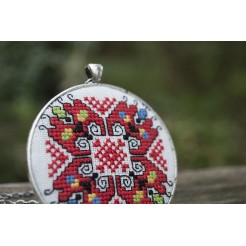 Necklace <<Bulgarian Embroidery>> code GISLV7
