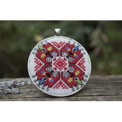 Necklace <<Bulgarian Embroidery>> code GISLV7