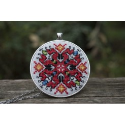 Necklace <<Bulgarian Embroidery>> code GISLV8