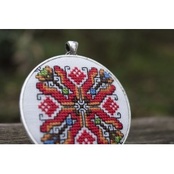 Necklace <<Bulgarian Embroidery>> code GISLV9