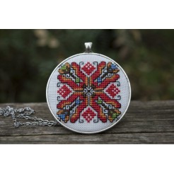 Necklace <<Bulgarian Embroidery>> code GISLV9