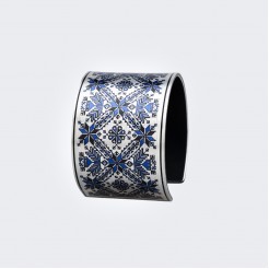 Bracelet with embroidery Boryana Blue