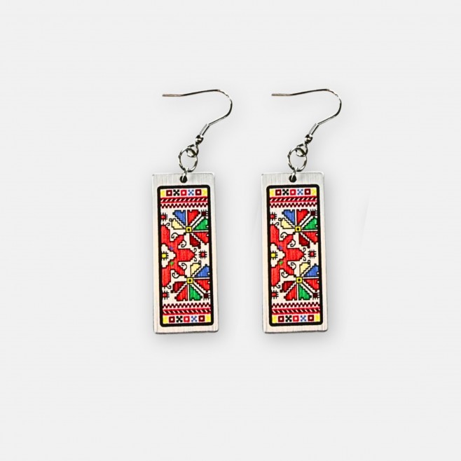 Yana Embroidered Earrings