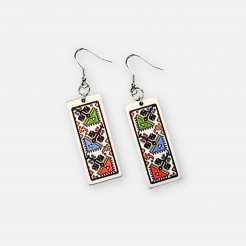 Elitsa Embroidered Earrings - Lovech embroidery