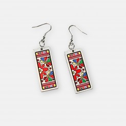 Yana Embroidered Earrings