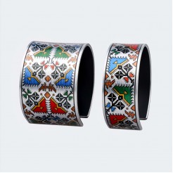 Bracelet with embroidery Elitsa