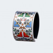 Bracelet with embroidery Elitsa