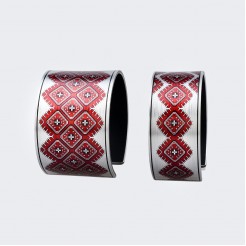 Bracelet with embroidery Galina