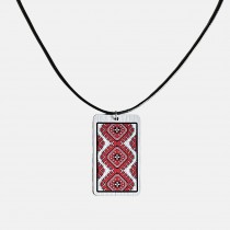 Necklace with Motif of Embroidery Galina