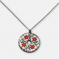 Round Necklace with Tsvetelina Embroidery