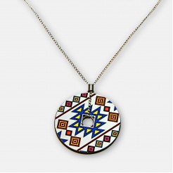 Round Necklace with Darina Embroidery