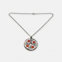 Round Necklace with Tsvetelina Embroidery