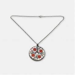 Round Necklace with Tsvetelina Embroidery