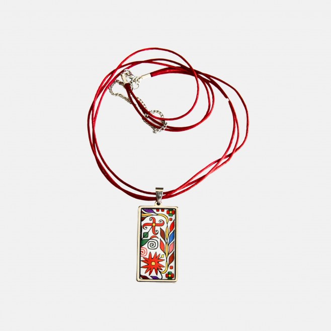 Necklace with Motif of Embroidery Zhivka