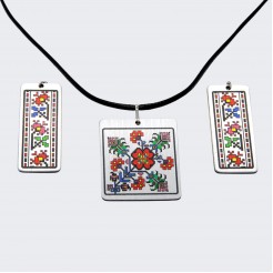 Rada Jewlry Set with Bulgarian Motives
