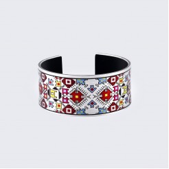 Bracelet with embroidery Rosica