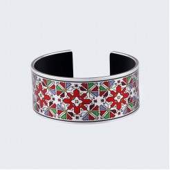 Bracelet with embroidery ≪Yana≫