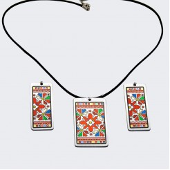 Yana Jewlry Set with Bulgarian Motives