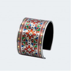 Bracelet with embroidery ≪Yana≫