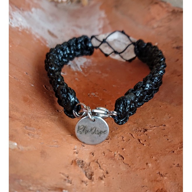 Men's Bracelet Harmony with Rhodope's Mountain Crystal