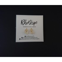 Earrings Happiness with Rhodope citrine
