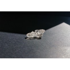 Harmony earrings with mountain crystal - model 2