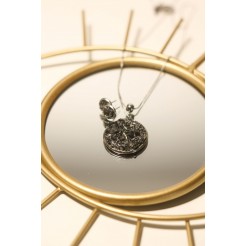 Necklace Protection with Rhodope black tourmaline