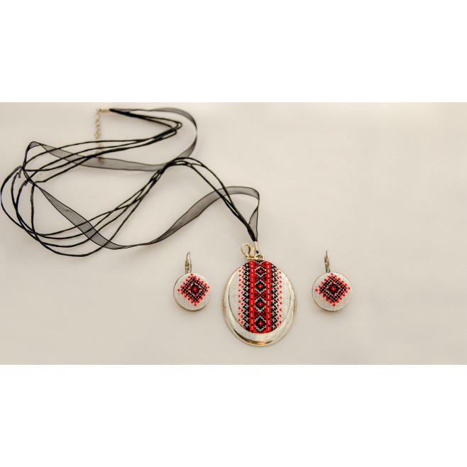 Jewelry Set ≪Bulgarian Embroidery≫ 