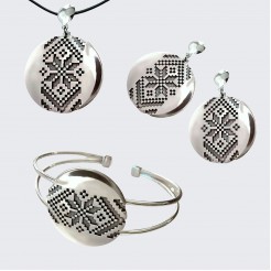 Silver Jewelry Set Albena