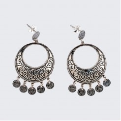 Silver Earrings Balkana