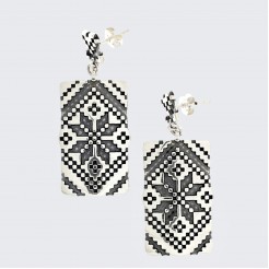 Elbetitsa Silver Earrings