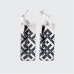 Kalimana Silver Earrings